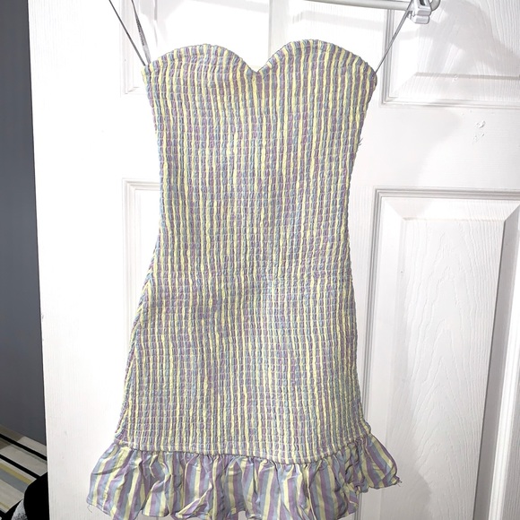 Lovers and Friends Smocked Dress XS - Picture 3 of 7